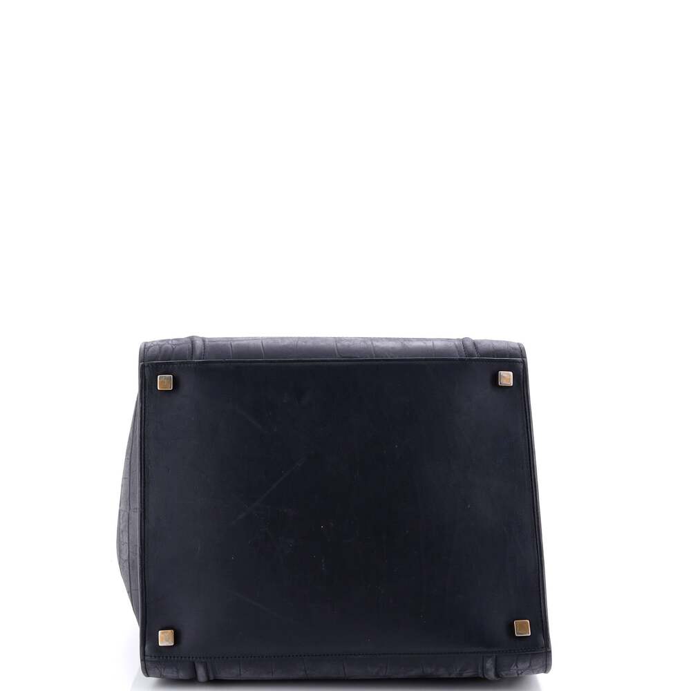 Celine Phantom Bag Crocodile Embossed #247796C15B - Picture 4 of 7